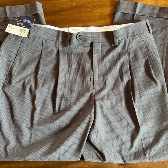 Ralph Lauren Other - NWT Ralph Lauren Dress Pants Grey Size 40W/30L